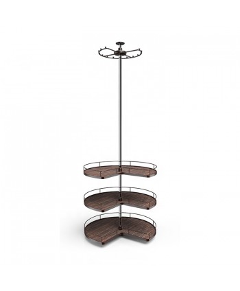 Rotate Rack Four Layers