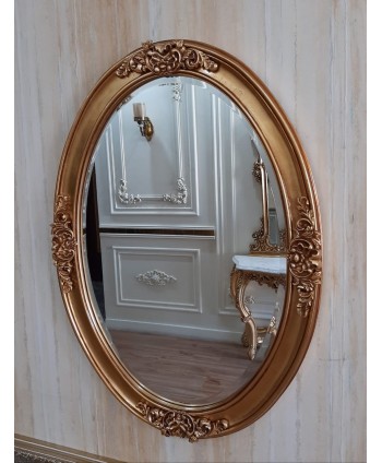 Classic Gold Leaf Mirror Frame